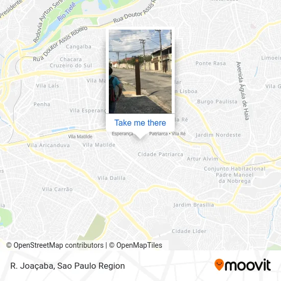R. Joaçaba map