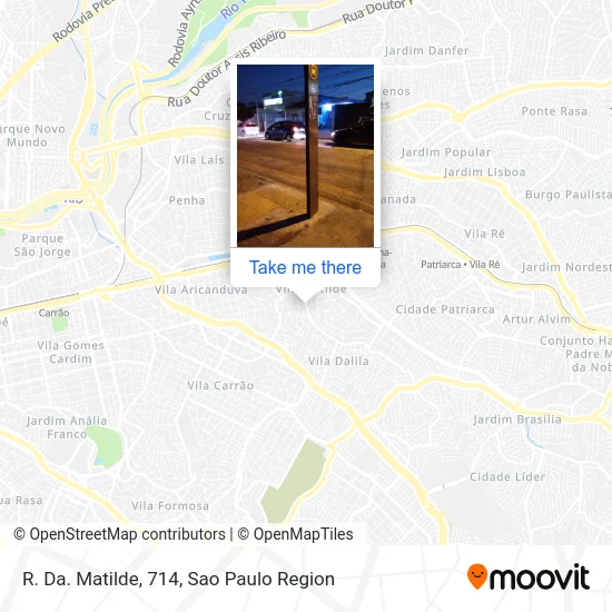 R. Da. Matilde, 714 map