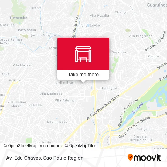 Av. Edu Chaves map