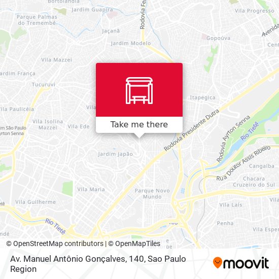 Av. Manuel Antônio Gonçalves, 140 map