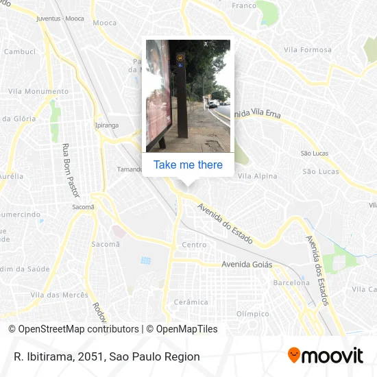 R. Ibitirama, 2051 map