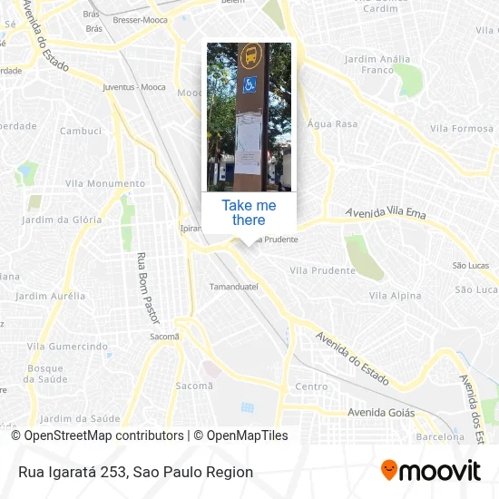 Rua Igaratá 253 map