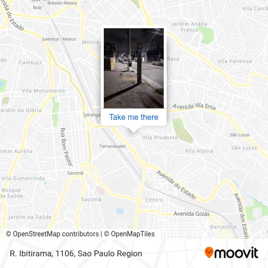 R. Ibitirama, 1106 map