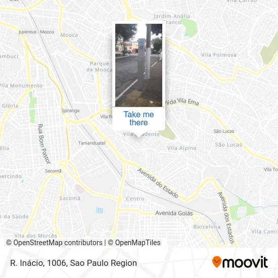 R. Inácio, 1006 map