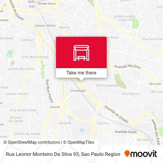 Rua Leonor Monteiro Da Silva 93 map