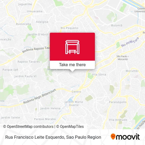 Rua Francisco Leite Esquerdo map