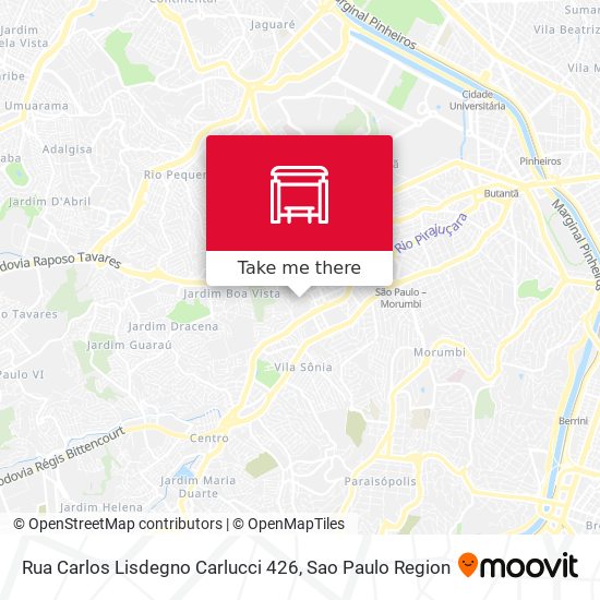 Rua Carlos Lisdegno Carlucci 426 map