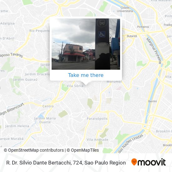 R. Dr. Sílvio Dante Bertacchi, 724 map