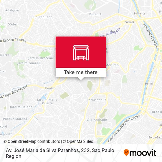Av. José Maria da Silva Paranhos, 232 map