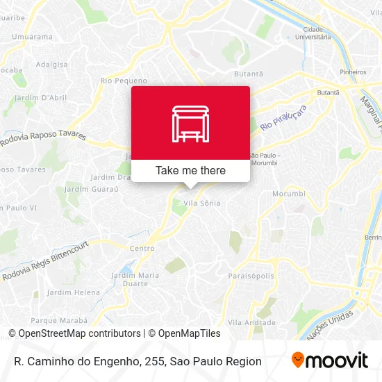 R. Caminho do Engenho, 255 map