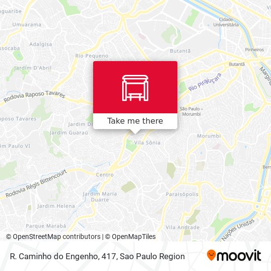 R. Caminho do Engenho, 417 map