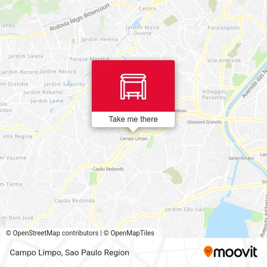 Campo Limpo map