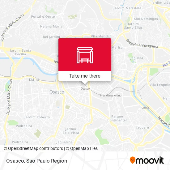 Osasco map