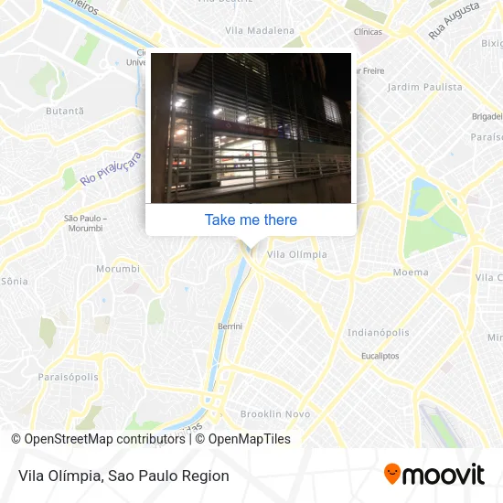 Vila Olímpia map