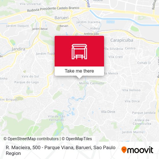 R. Macieira, 500 - Parque Viana, Barueri map