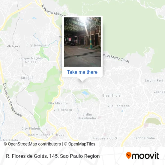 R. Flores de Goiás, 145 map