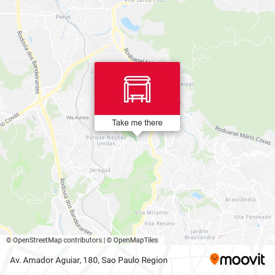 Mapa Av. Amador Aguiar, 180