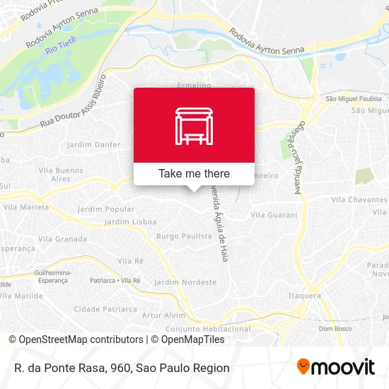 R. da Ponte Rasa, 960 map