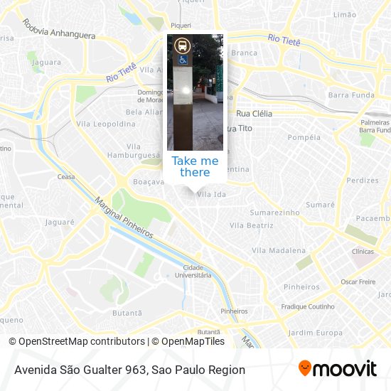Avenida São Gualter 963 map