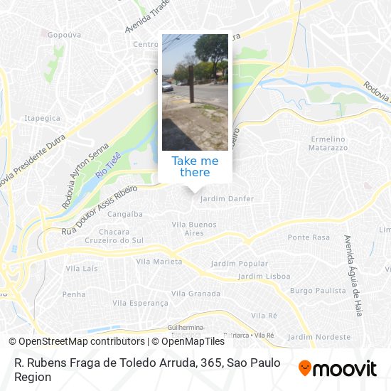 R. Rubens Fraga de Toledo Arruda, 365 map