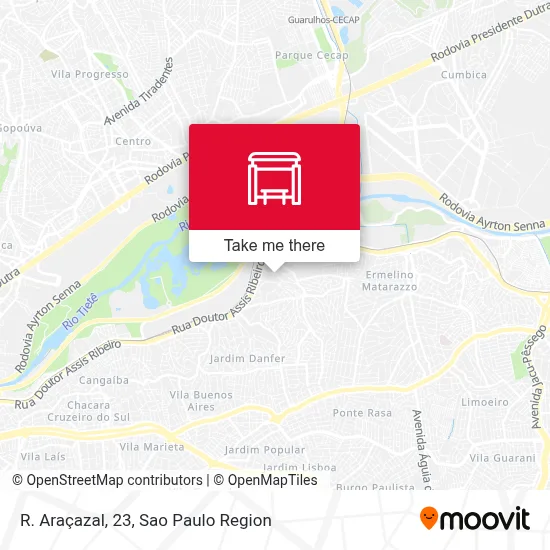 R. Araçazal, 23 map