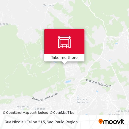 Mapa Rua Nicolau Felipe 215