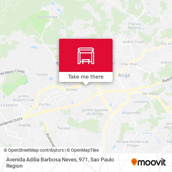 Avenida Adília Barbosa Neves, 971 map