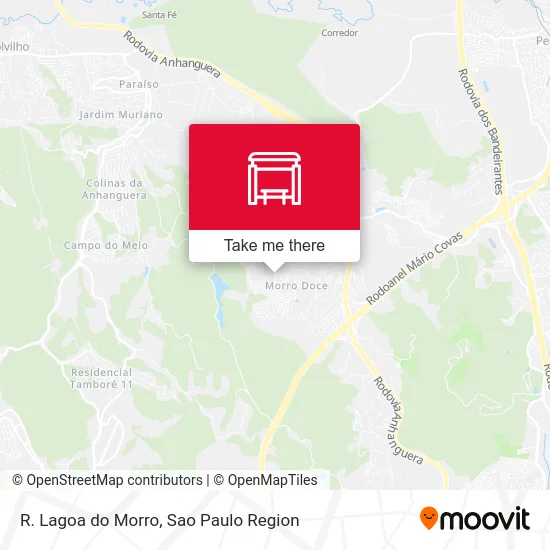 R. Lagoa do Morro map