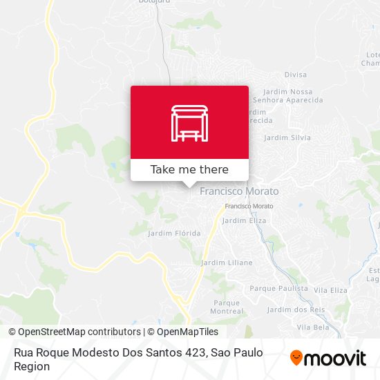 Rua Roque Modesto Dos Santos 423 map