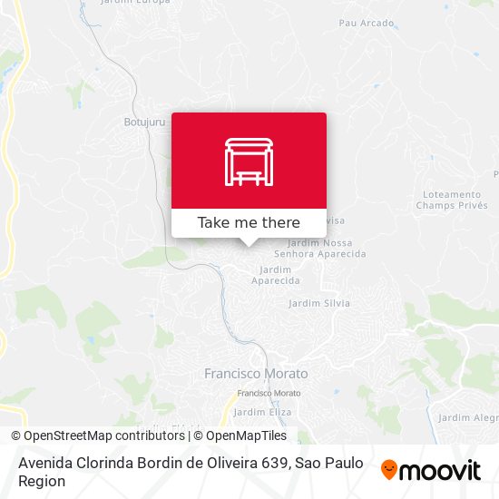 Avenida Clorinda Bordin de Oliveira 639 map