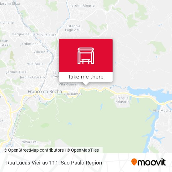 Mapa Rua Lucas Vieiras 111