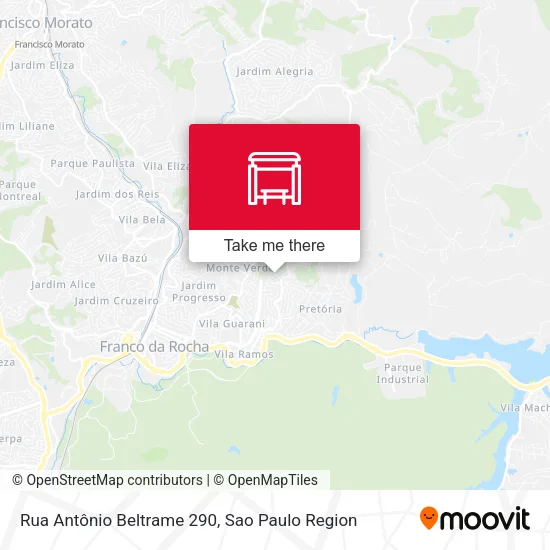 Rua Antônio Beltrame 290 map