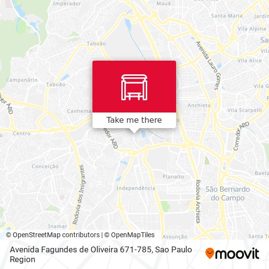 Avenida Fagundes de Oliveira 671-785 map