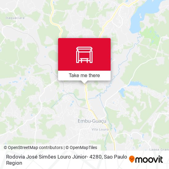 Rodovia José Simões Louro Júnior- 4280 map