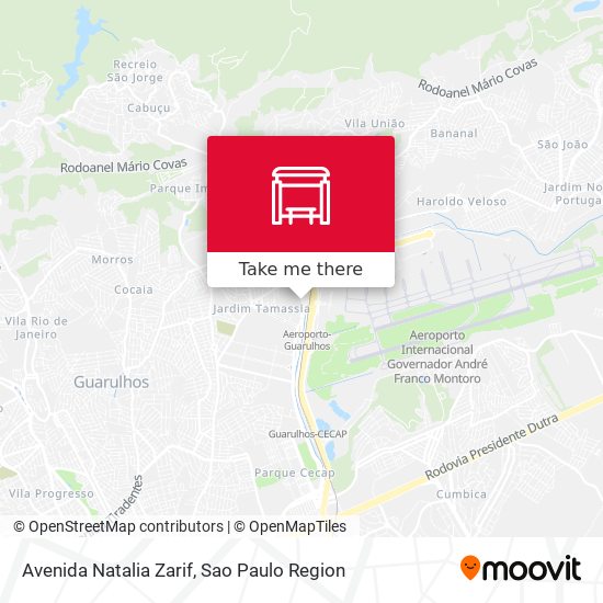 Mapa Avenida Natalia Zarif