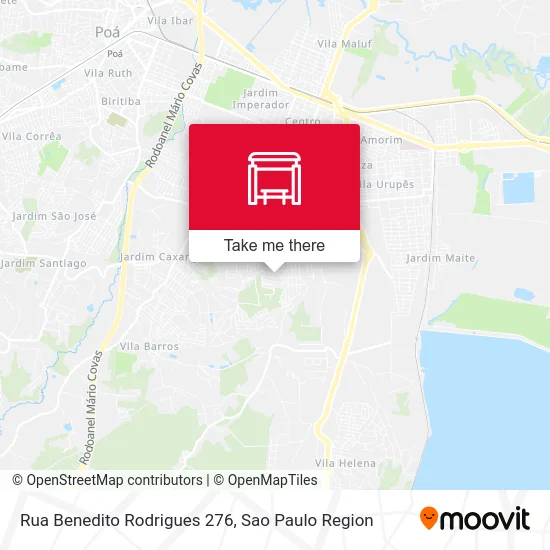 Rua Benedito Rodrigues 276 map