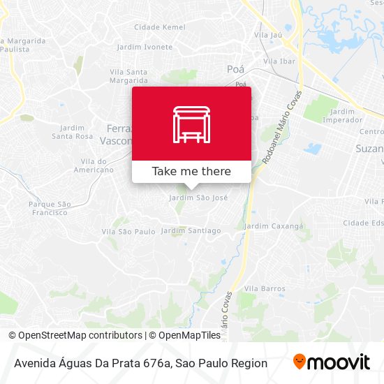Avenida Águas Da Prata 676a map