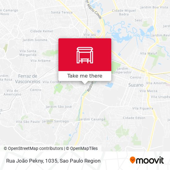 Rua João Pekny, 1035 map