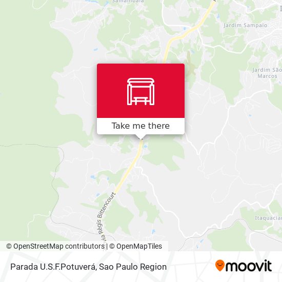 Parada U.S.F.Potuverá map