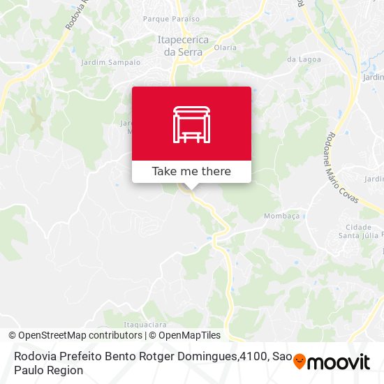 Rodovia Prefeito Bento Rotger Domingues,4100 map