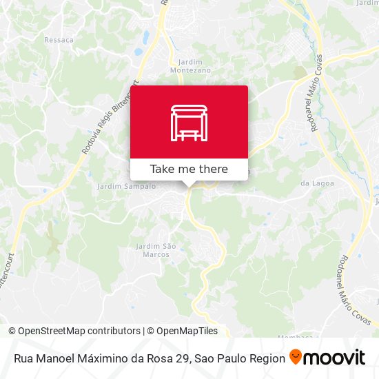 Rua Manoel Máximino da Rosa 29 map