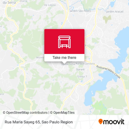Rua Maria Sayeg 65 map