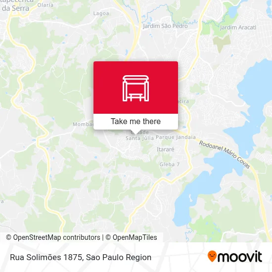 Rua Solimões 1875 map