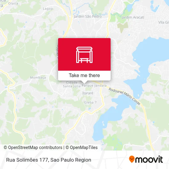 Rua Solimões 177 map
