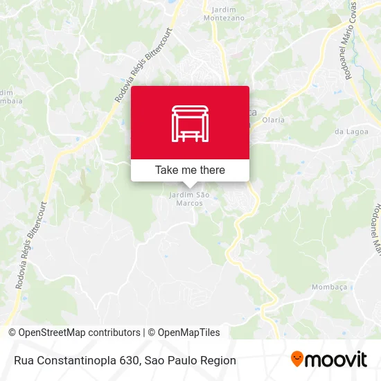 Rua Constantinopla 630 map