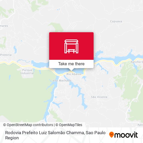 Rodovia Prefeito Luiz Salomão Chamma map