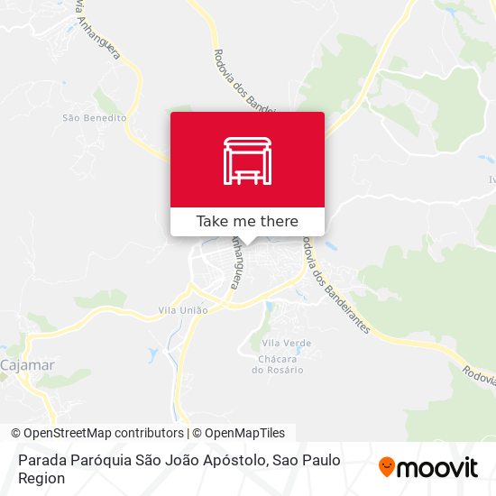 Parada Paróquia São João Apóstolo map