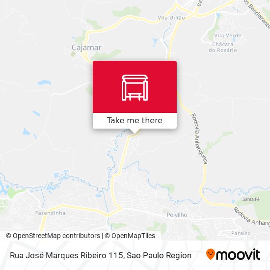 Rua José Marques Ribeiro 115 map