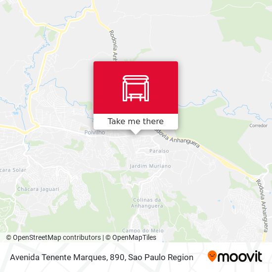 Avenida Tenente Marques, 890 map