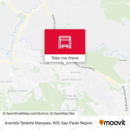 Avenida Tenente Marques, 909 map